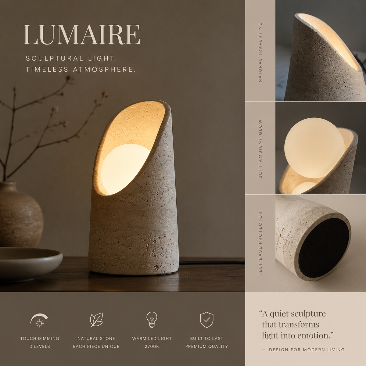 LUMAIRE Table Lamp