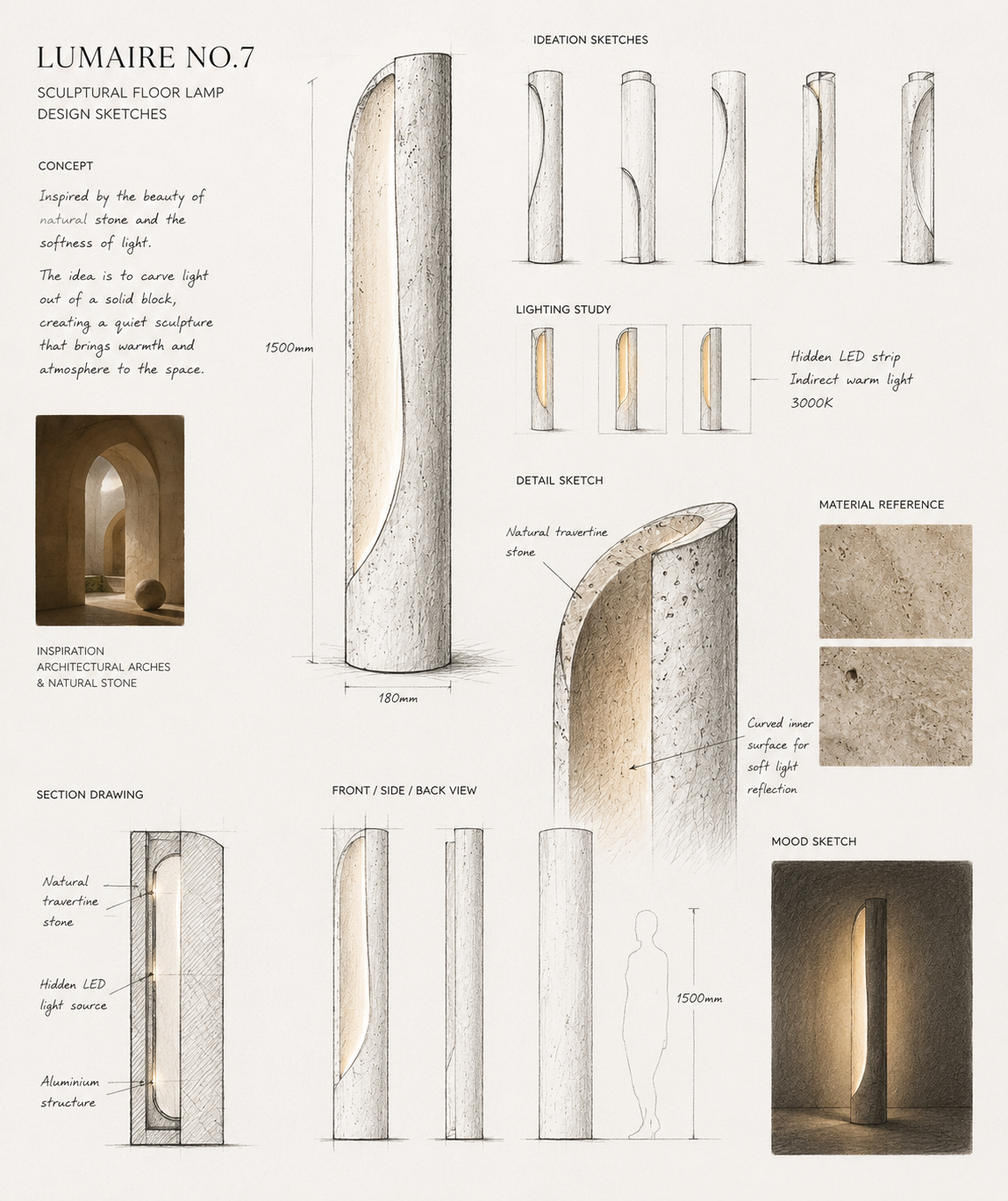 LUMAIRE No.7 Floor Lamp