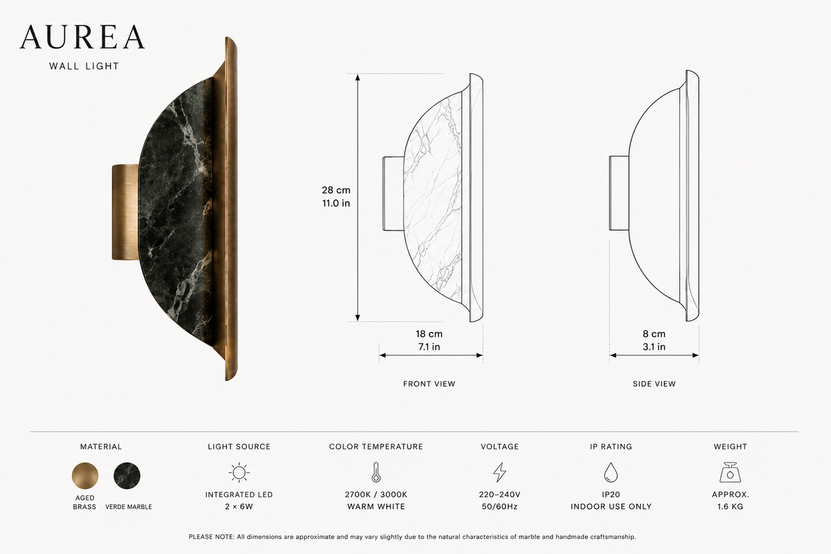 AUREA WALL LIGHT