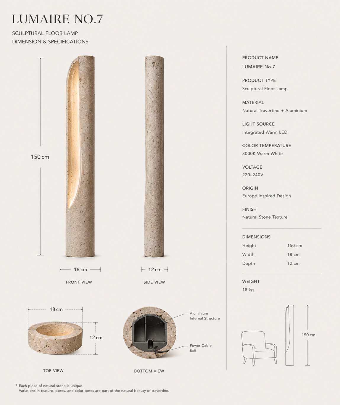 LUMAIRE No.7 Floor Lamp