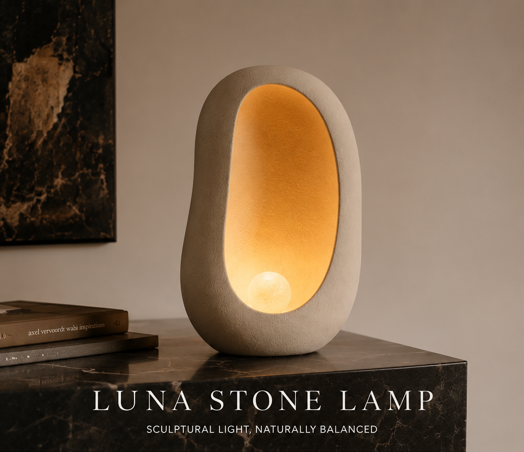 LUNA STONE LAMP