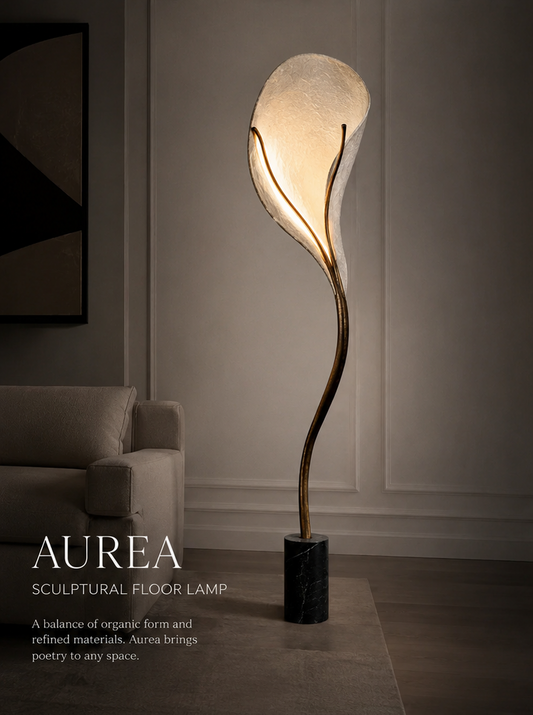 AUREA Sculptural Floor Lamp