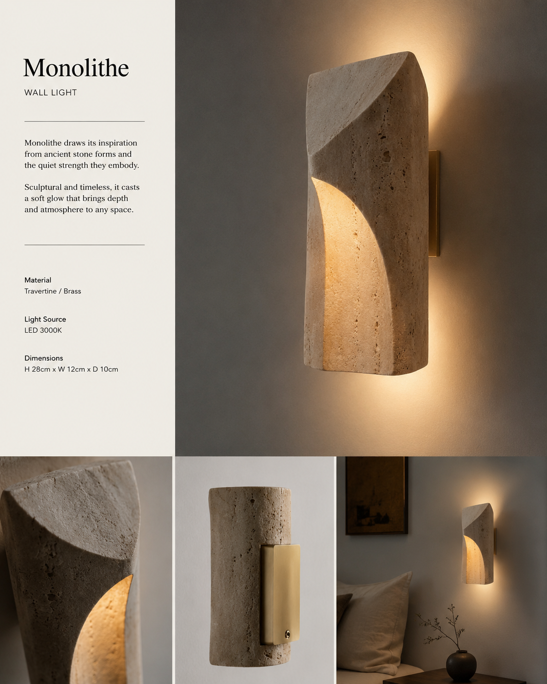 MONOLITHE WALL LIGHT
