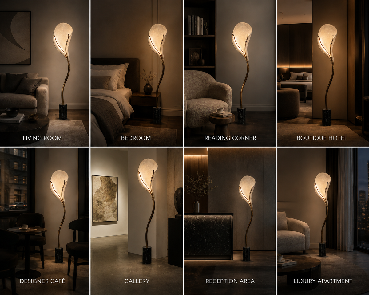 AUREA Sculptural Floor Lamp