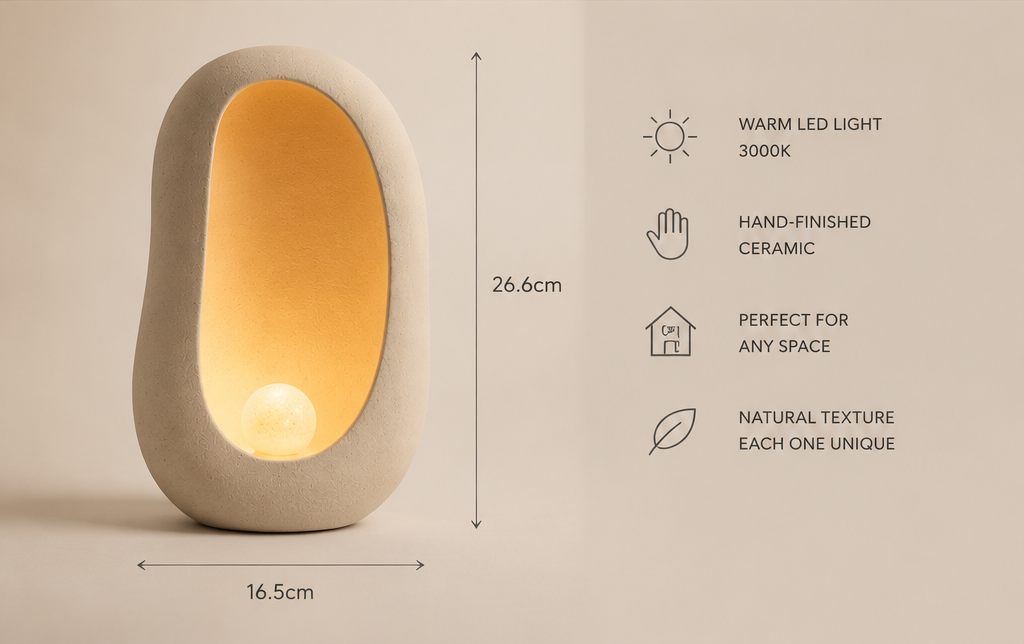 LUNA STONE LAMP