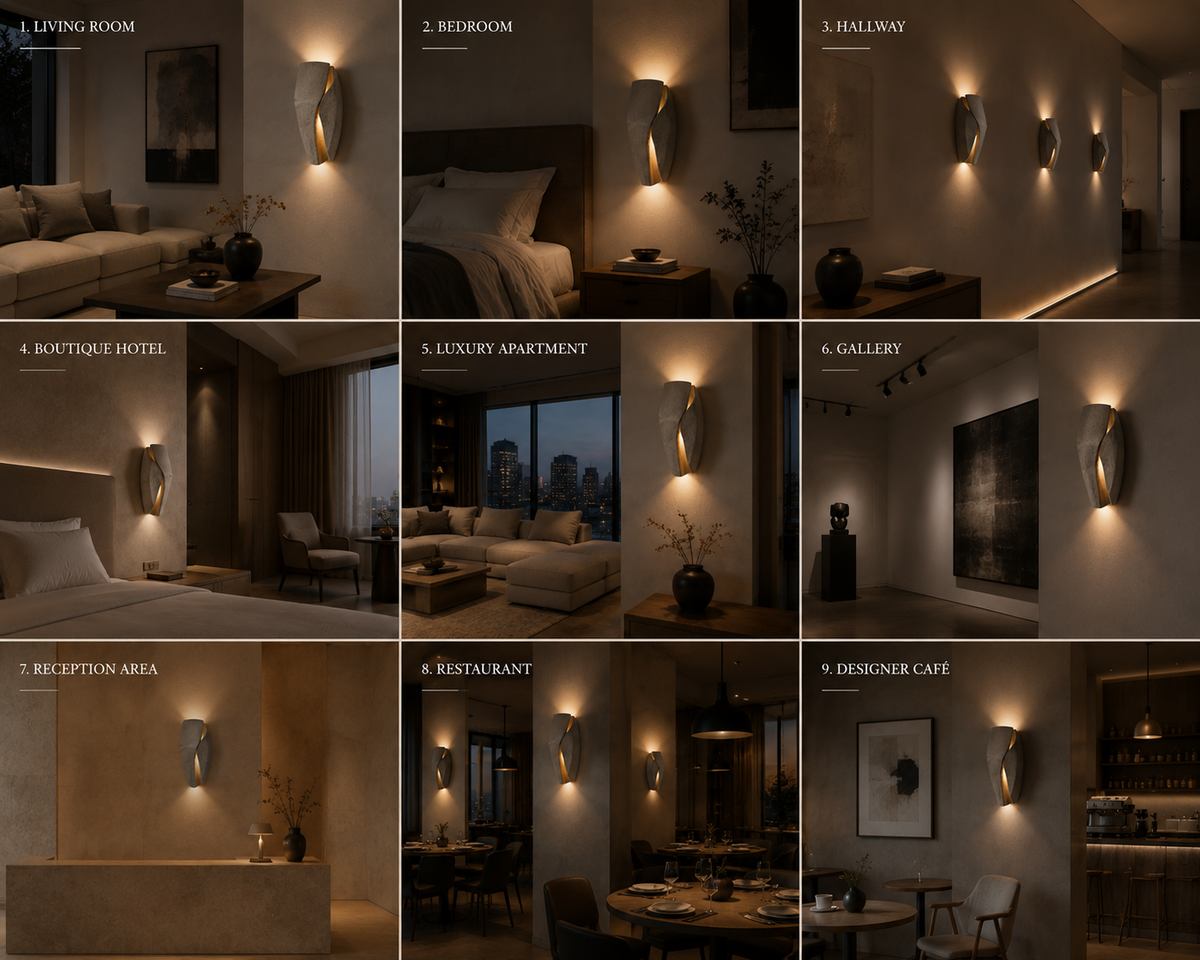 FOLDSTONE WALL LIGHT